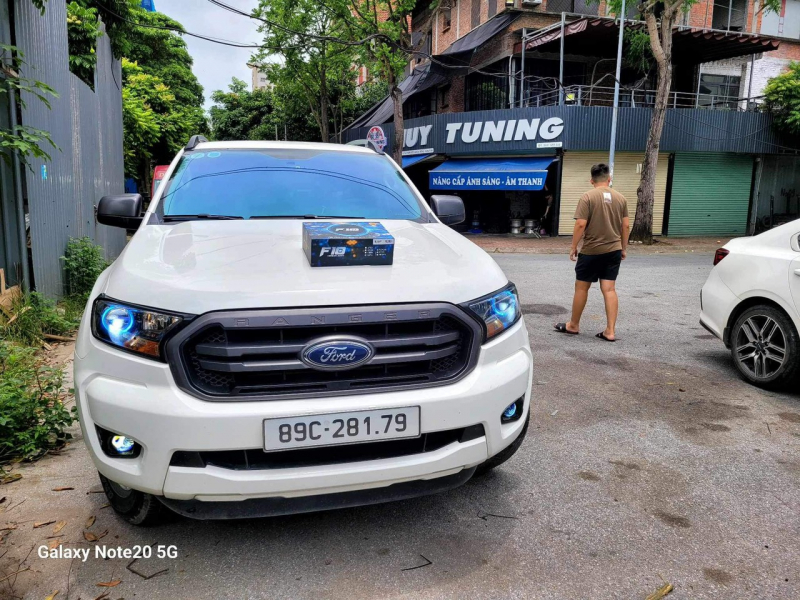 Độ đèn nâng cấp ánh sáng FORD